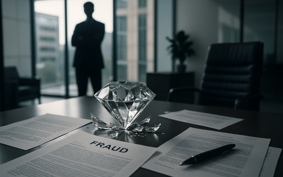 SEC Charges Ex-CEO of Bankrupt Diamond Company